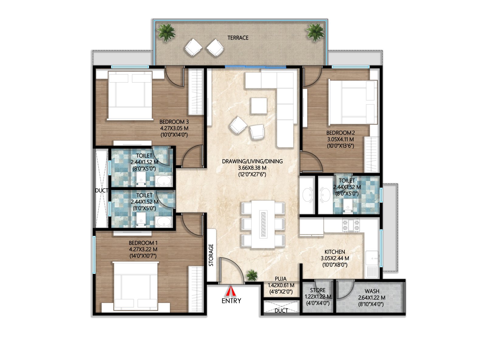 Ishan Tower - Unit Plan